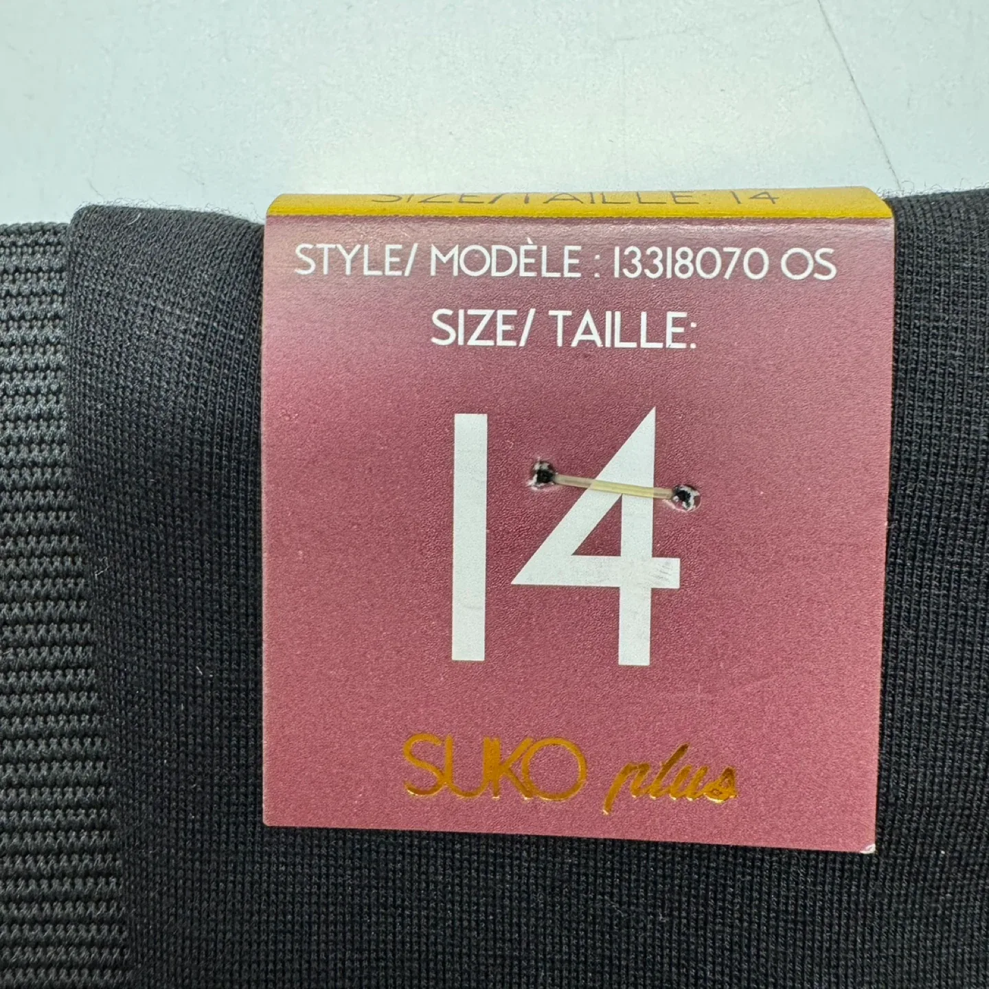 SUKO Jeans Plus Women's Black StretchLeggings Size US 14 image indicator(8)