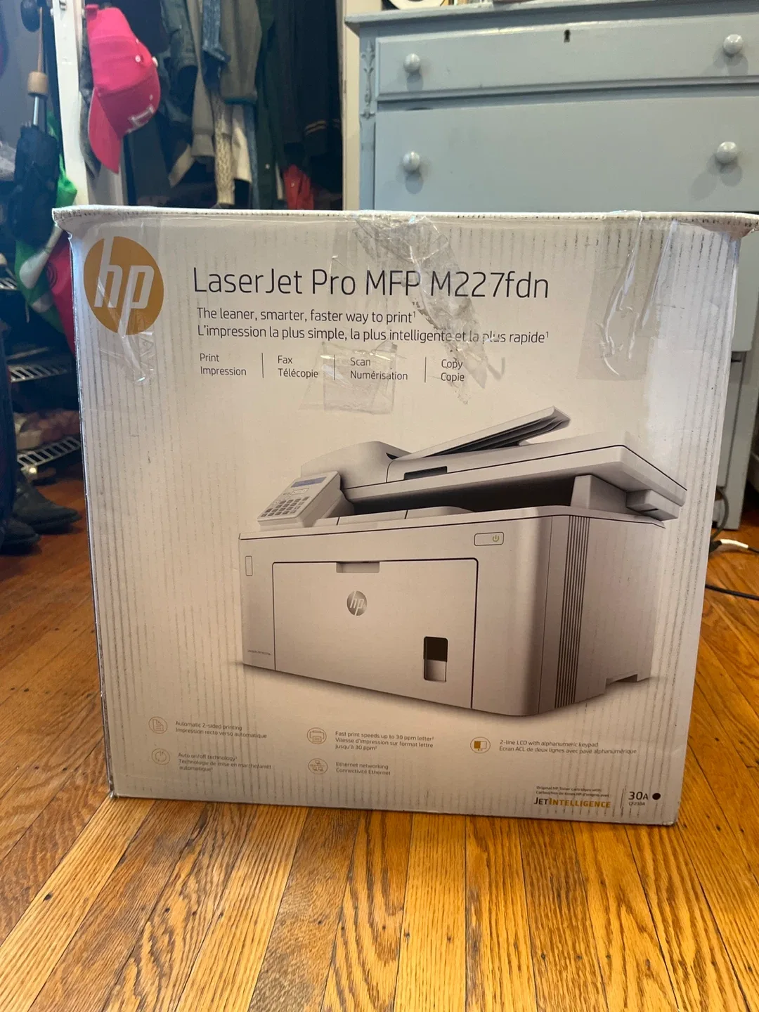 HP LaserJet Pro MFP M227fdn Printer