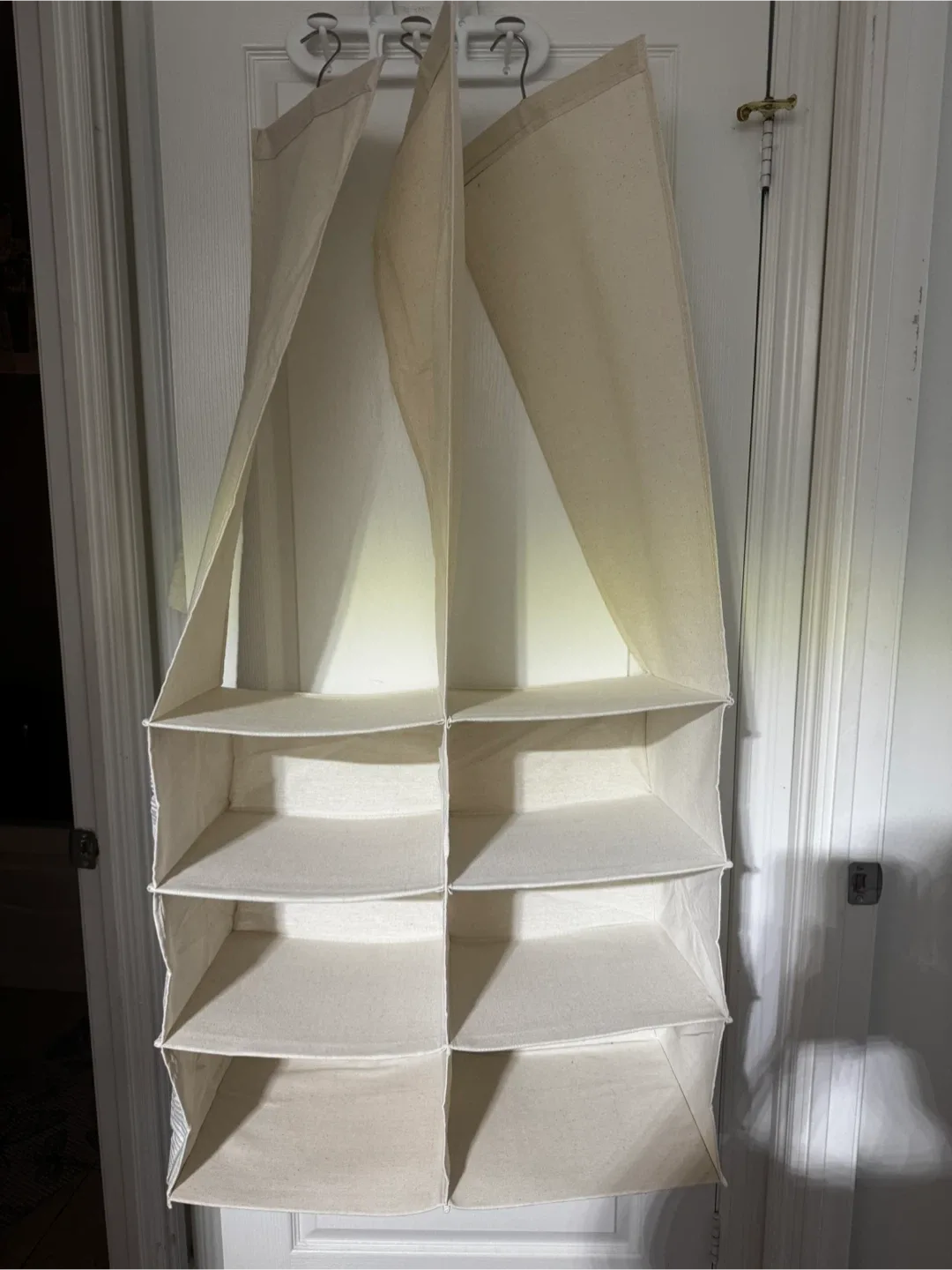Hanging Closet Organizer - Beige thumbnail