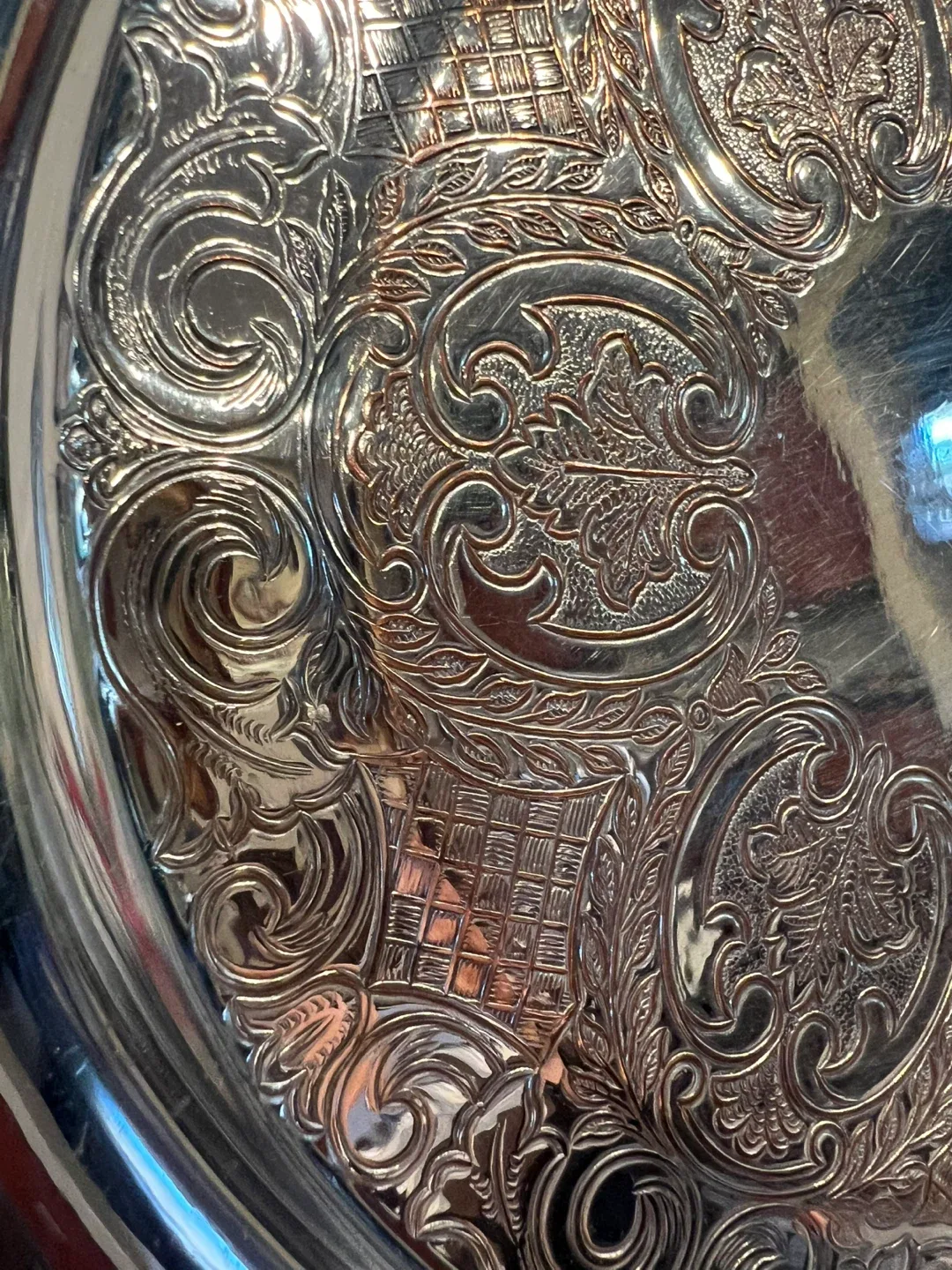 Vintage Silver Plated Dish/Decor image indicator(3)