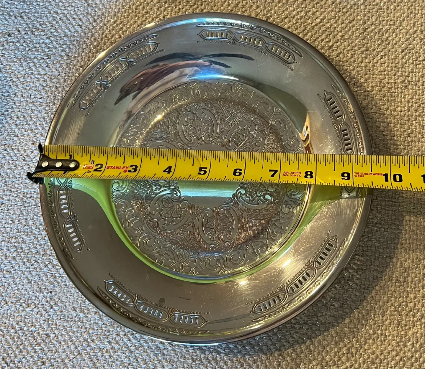 Vintage Silver Plated Dish/Decor image indicator(7)