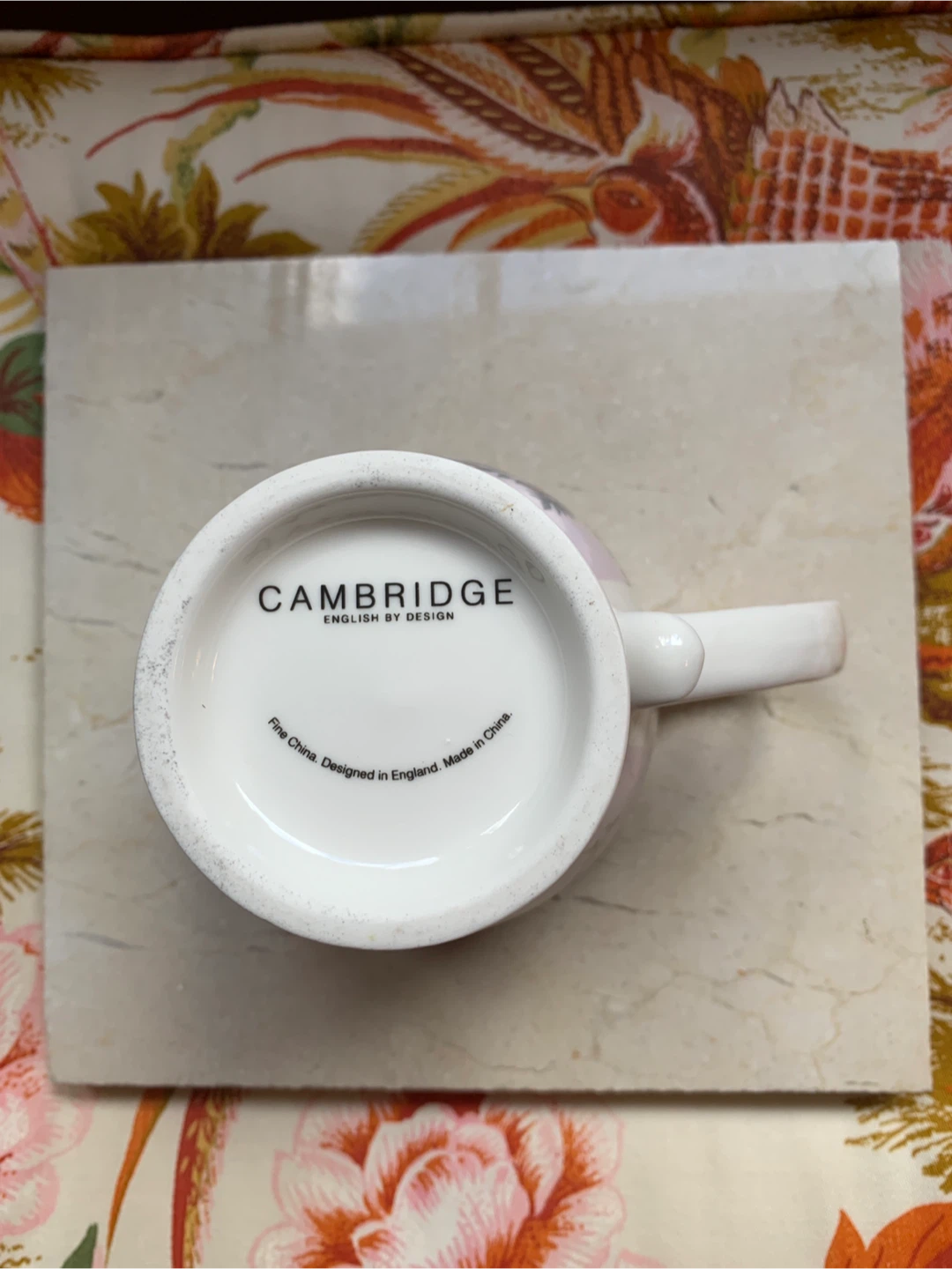 Cambridge English by Design Floral Mug - photo 3