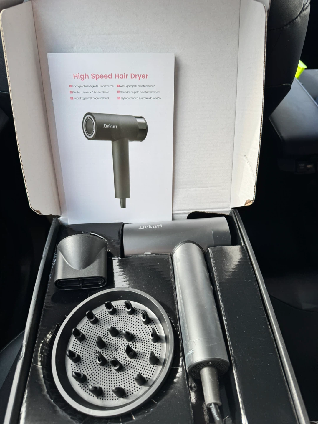 Dekuri High Speed Hair Dryer 110.000 RPM - photo 2