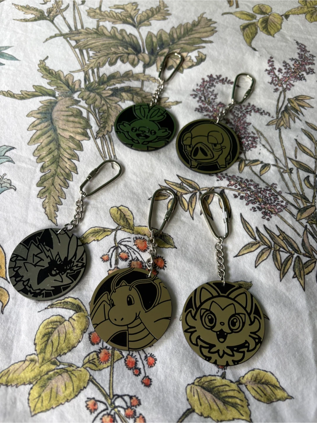 CUSTOM POKEMON COIN KEYCHAINS!
