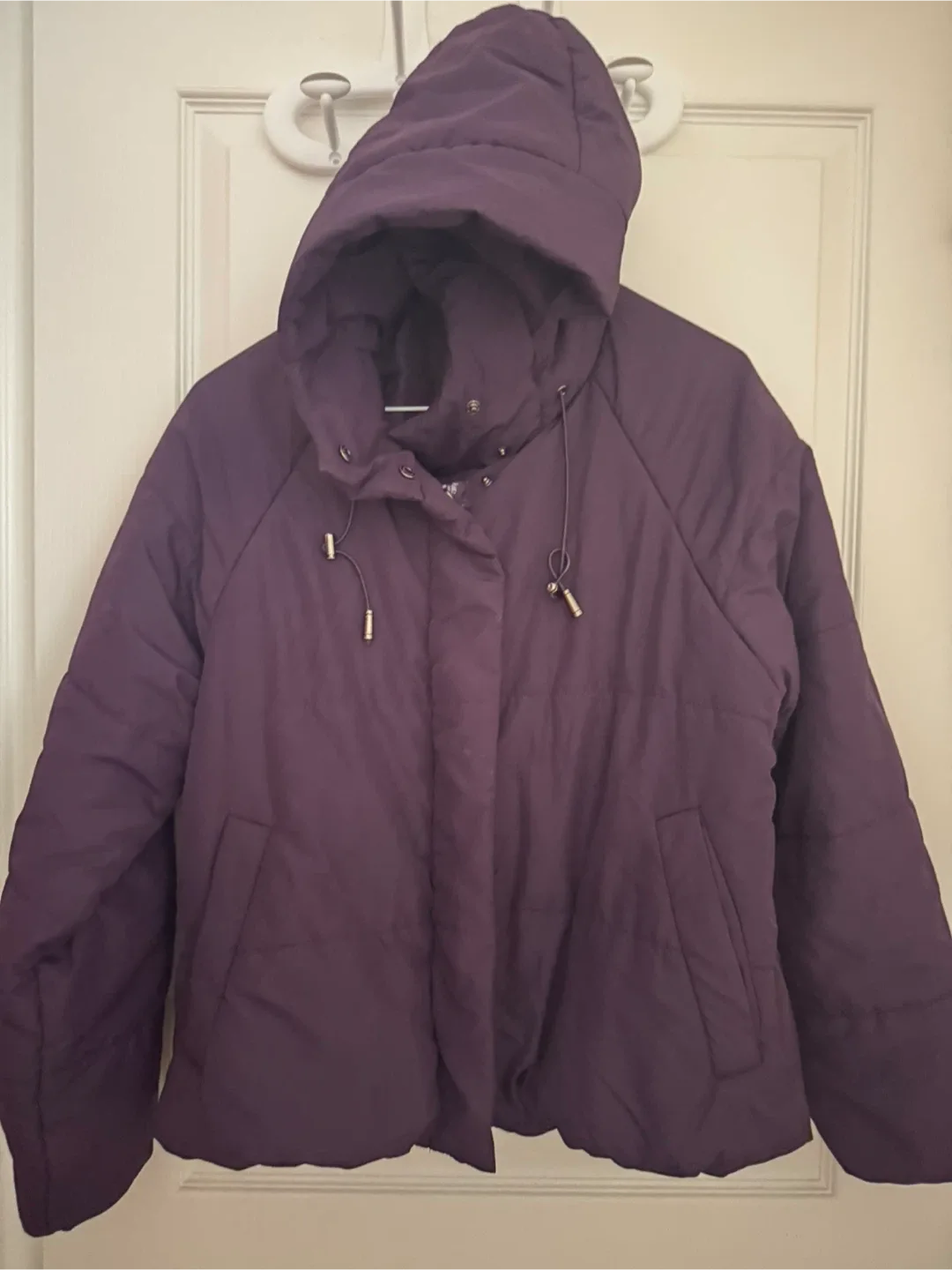 Purple Puffer Jacket thumbnail