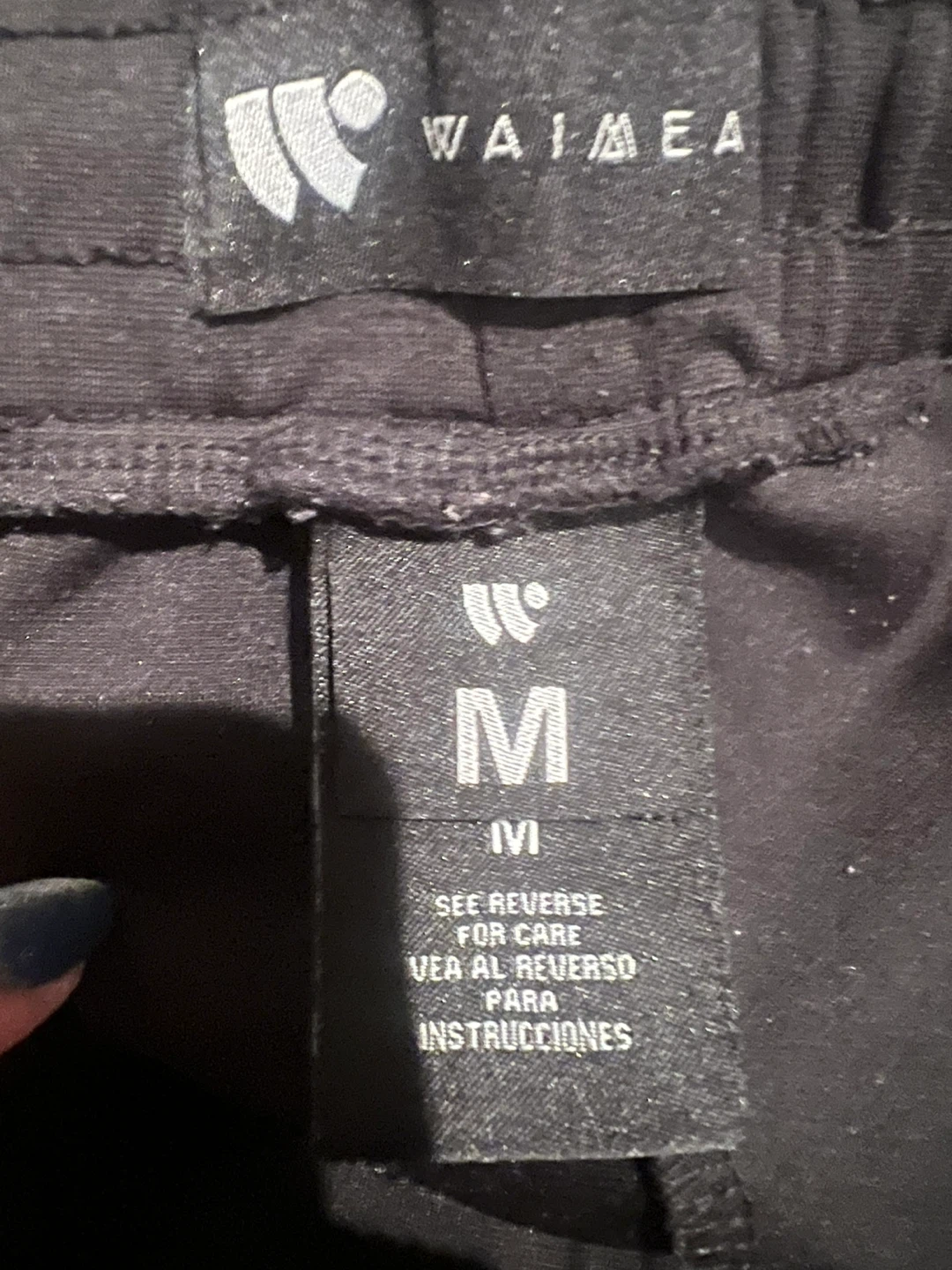 Fila & Waimea Black Track Pants - Size M - photo 3