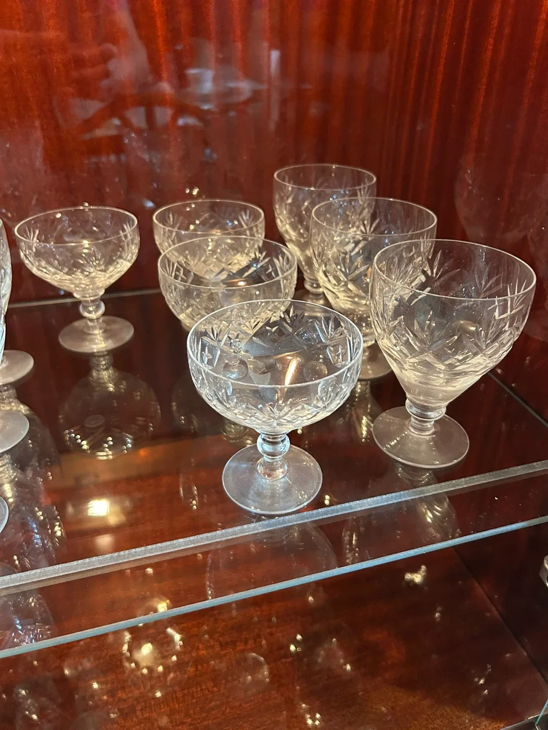 Crystal Decanter and Cordial Glasses Set image indicator(3)