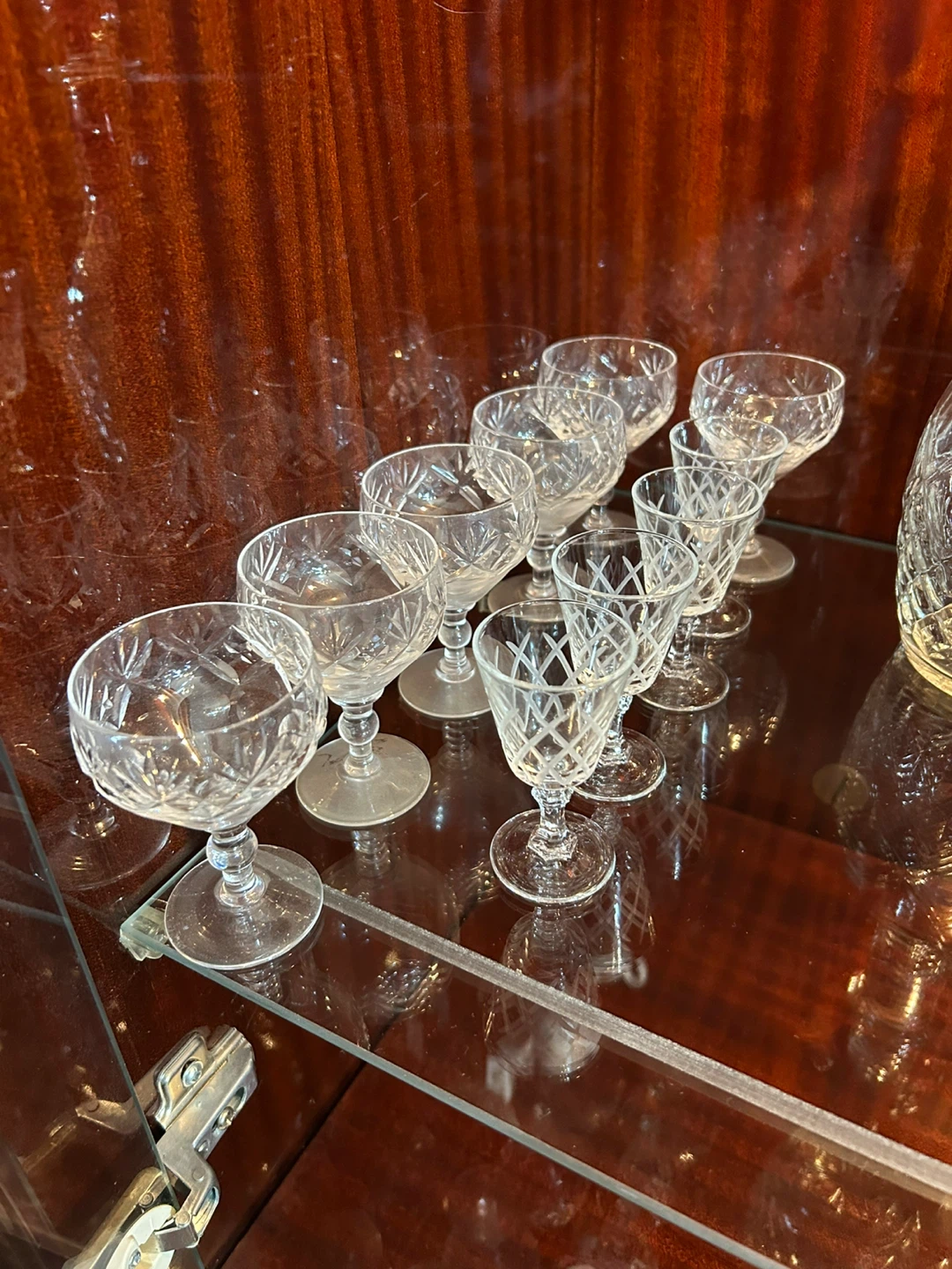 Crystal Decanter and Cordial Glasses Set - photo 4