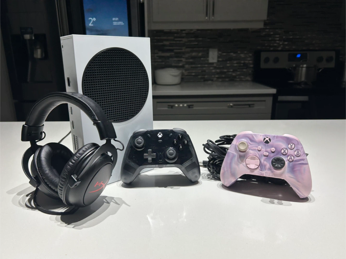 Xbox Series S Console with Controller & HyperX Headset