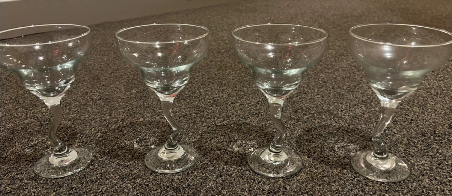 Margarita Glasses - Set of 4