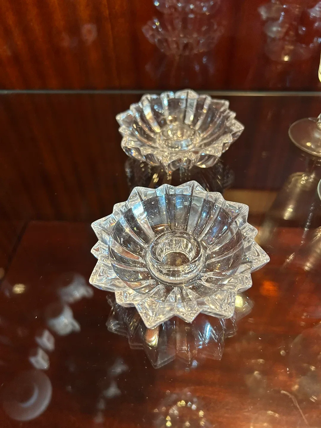 Crystal Glass Candle Holders / Shot Glasses image indicator(5)