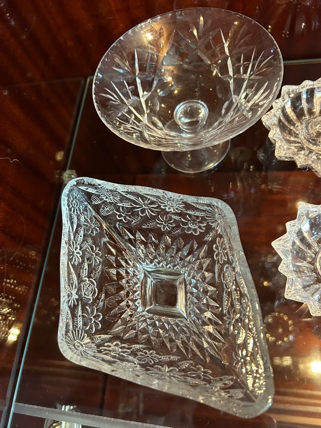 Crystal Glass Candle Holders / Shot Glasses image indicator(6)