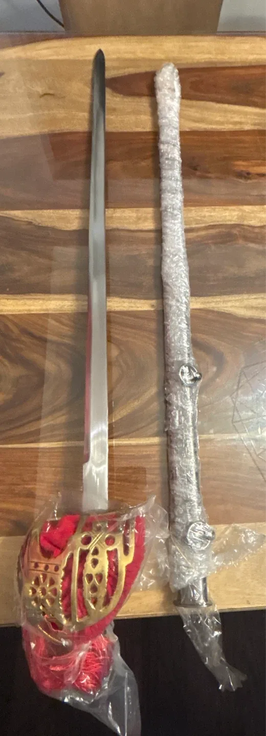 Ceremonial Scottish Sword with Steel Display Sheath