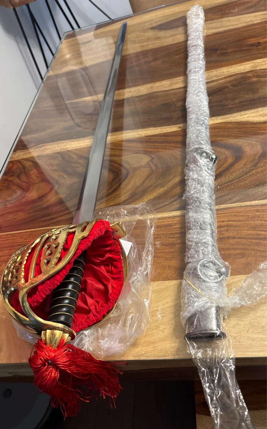 Ceremonial Scottish Sword with Steel Display Sheath image indicator(2)