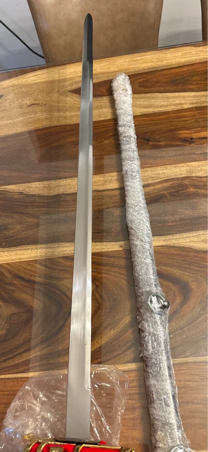 Ceremonial Scottish Sword with Steel Display Sheath image indicator(5)