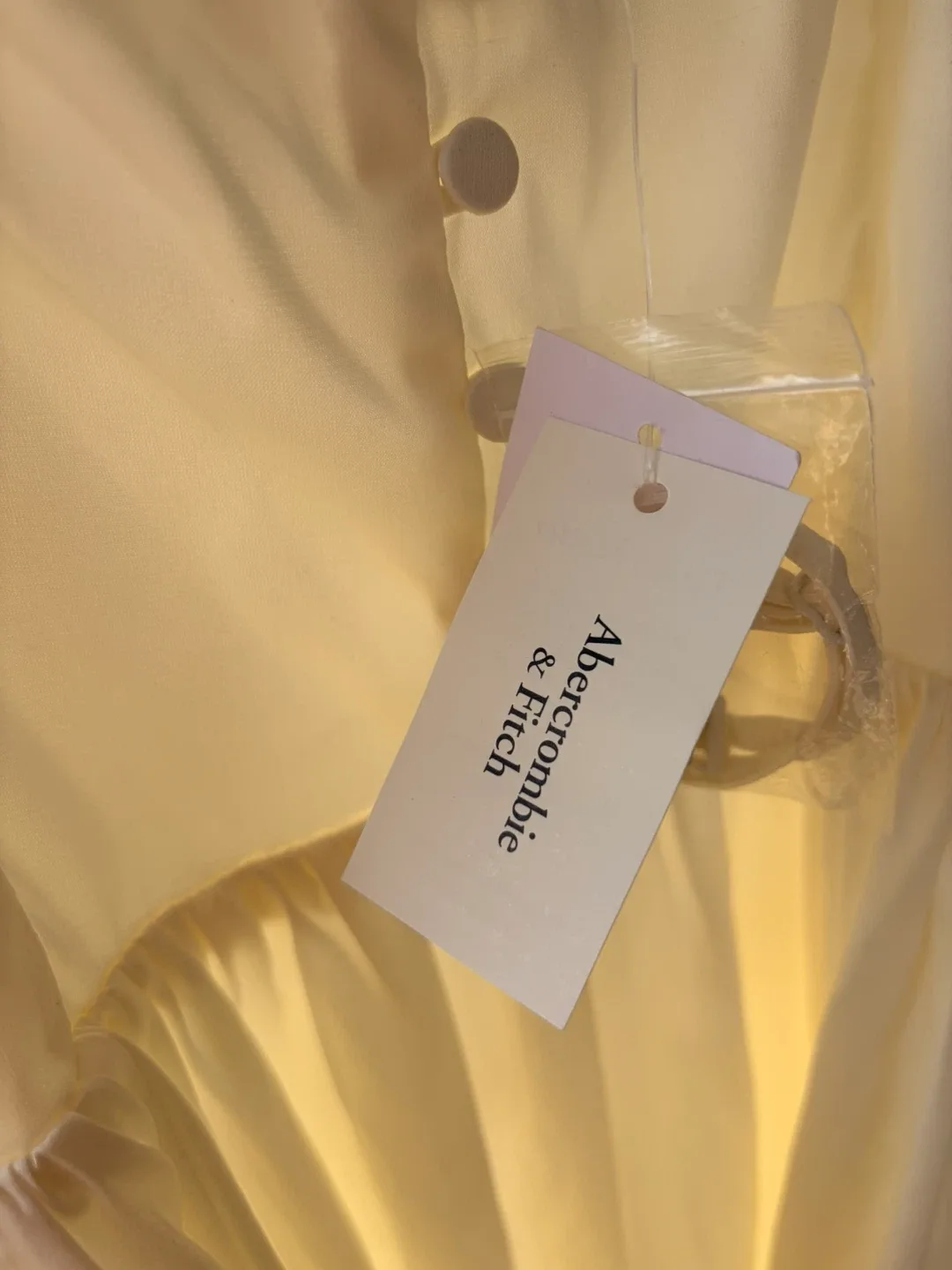 Abercrombie & Fitch White Dress image indicator(5)