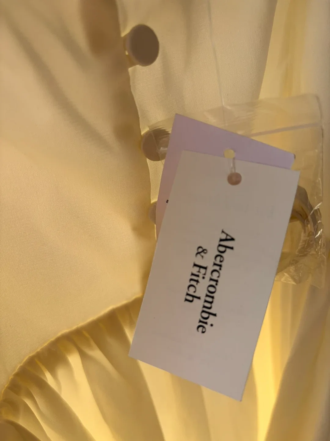 Abercrombie & Fitch White Dress image indicator(4)