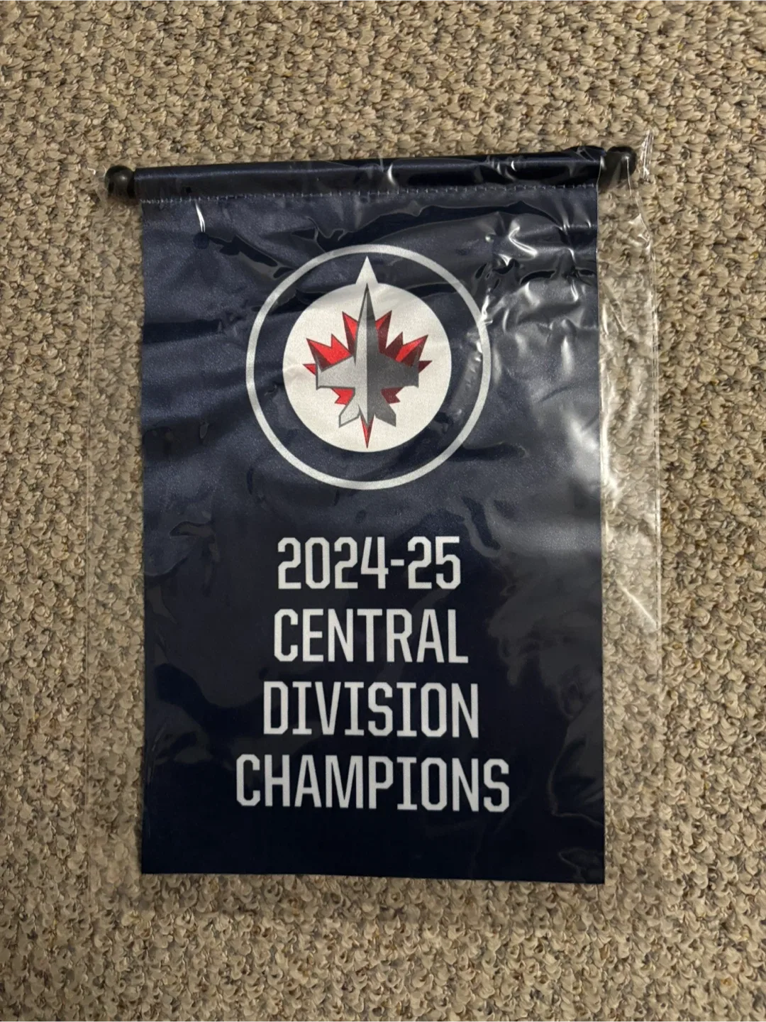 NEW Winnipeg Jets 2024-25 Pennant