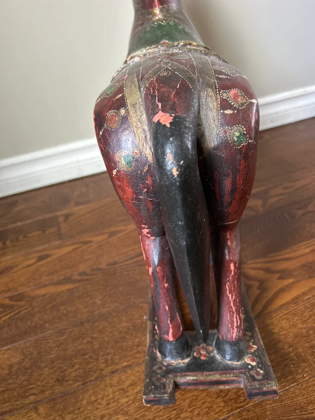 Vintage Wooden Rocking Horse image indicator(5)