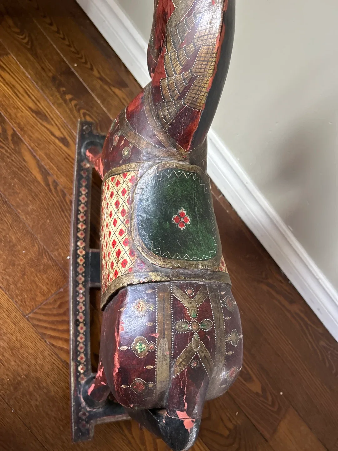 Vintage Wooden Rocking Horse image indicator(6)