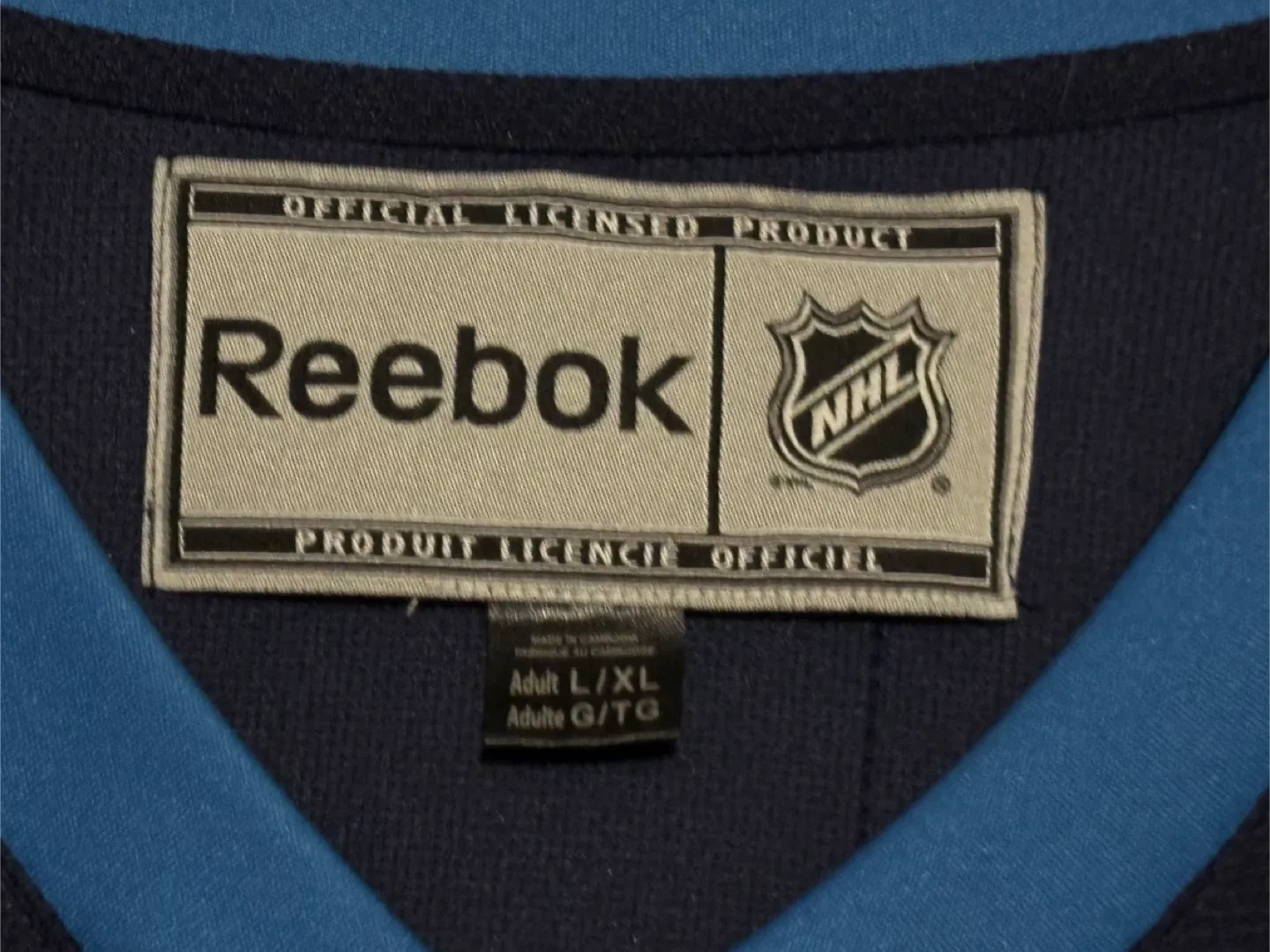 Reebok Winnipeg Jets NHL Jersey - Size L/XL image indicator(5)