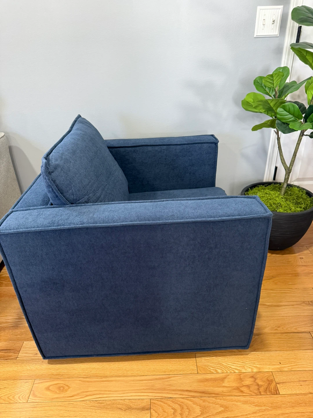 COLAMY XL-1750 Blue Armchair - photo 4