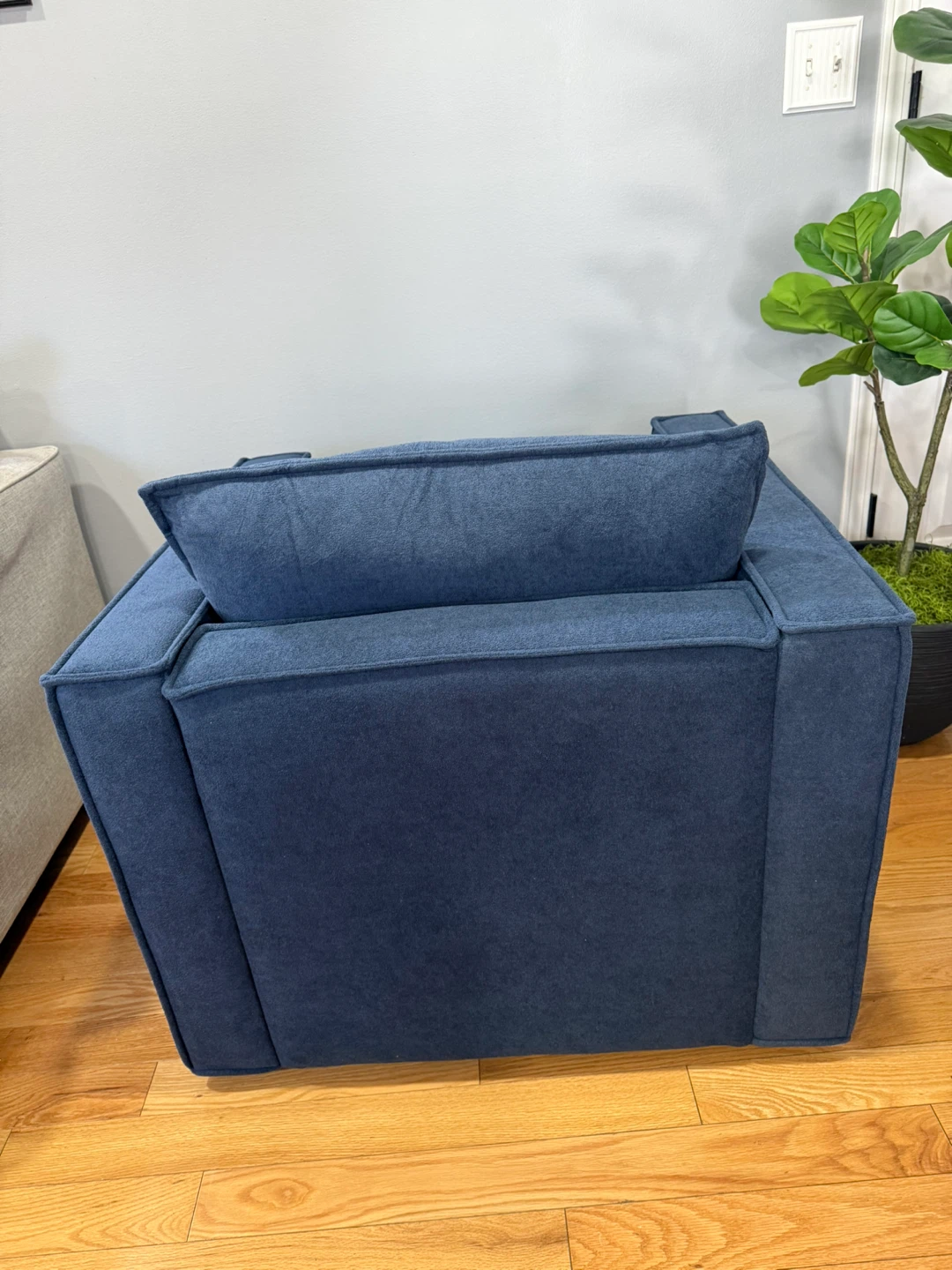 COLAMY XL-1750 Blue Armchair - photo 2