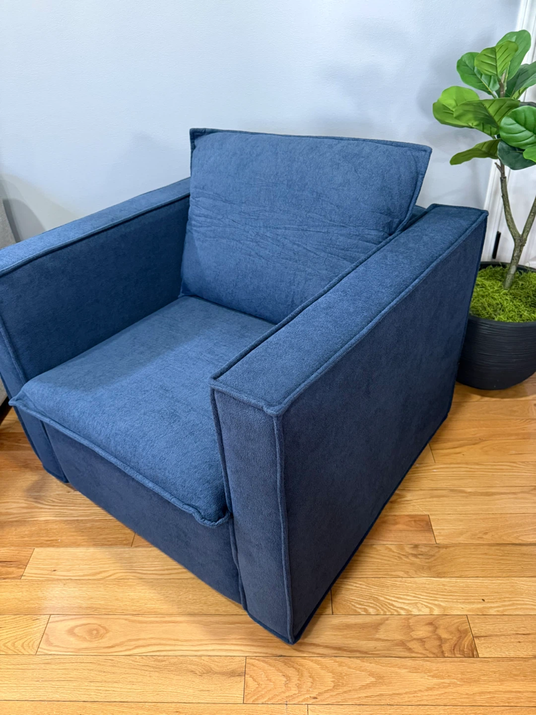 COLAMY XL-1750 Blue Armchair - photo 3