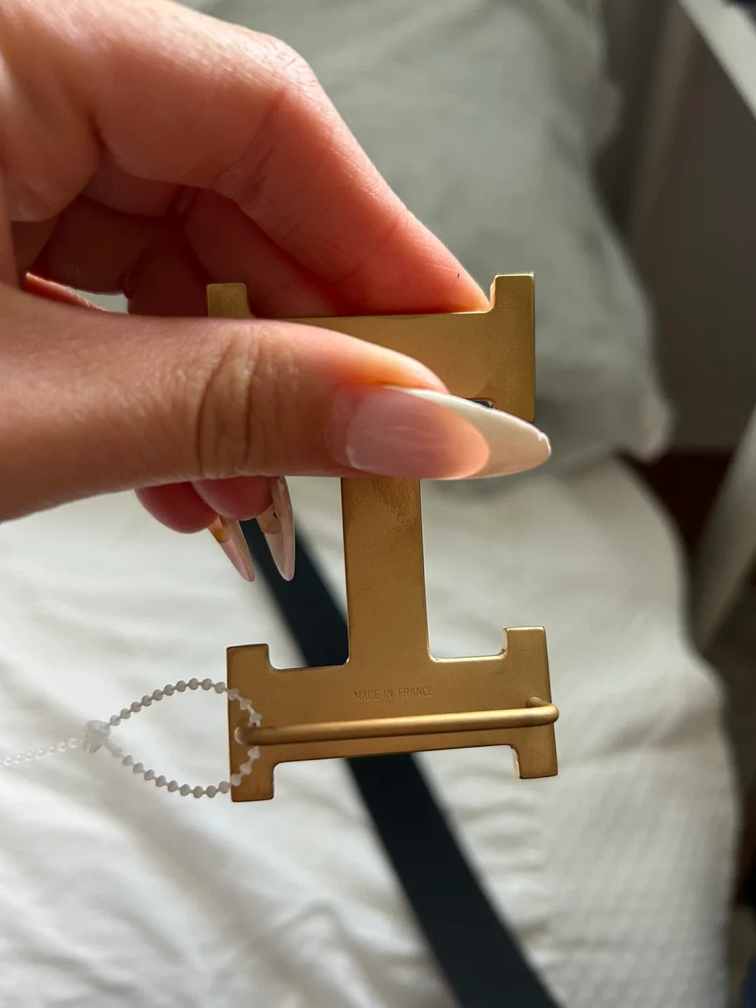 Hermes Belt with Gold Buckle image indicator(3)