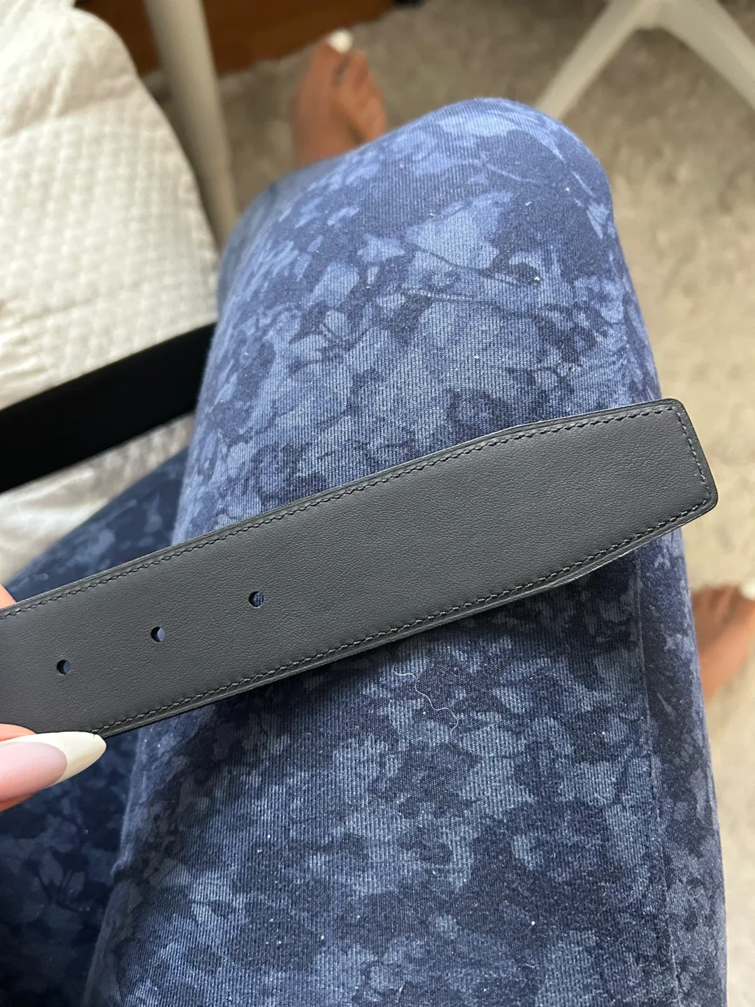 Hermes Belt with Gold Buckle image indicator(5)