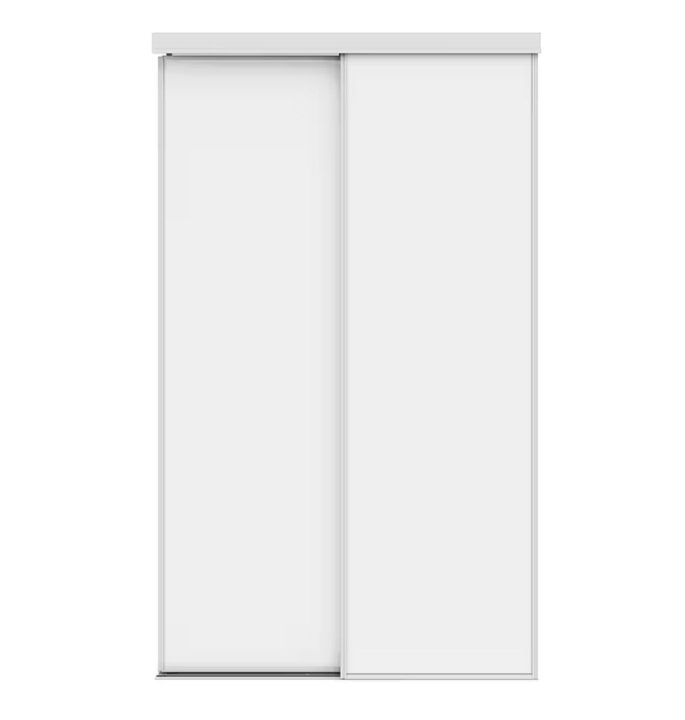 White Sliding Closet Doors and Shelves 21.5”*78"