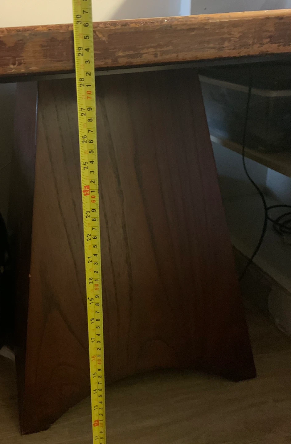 Wooden Table - 41 x 31 inches - photo 4
