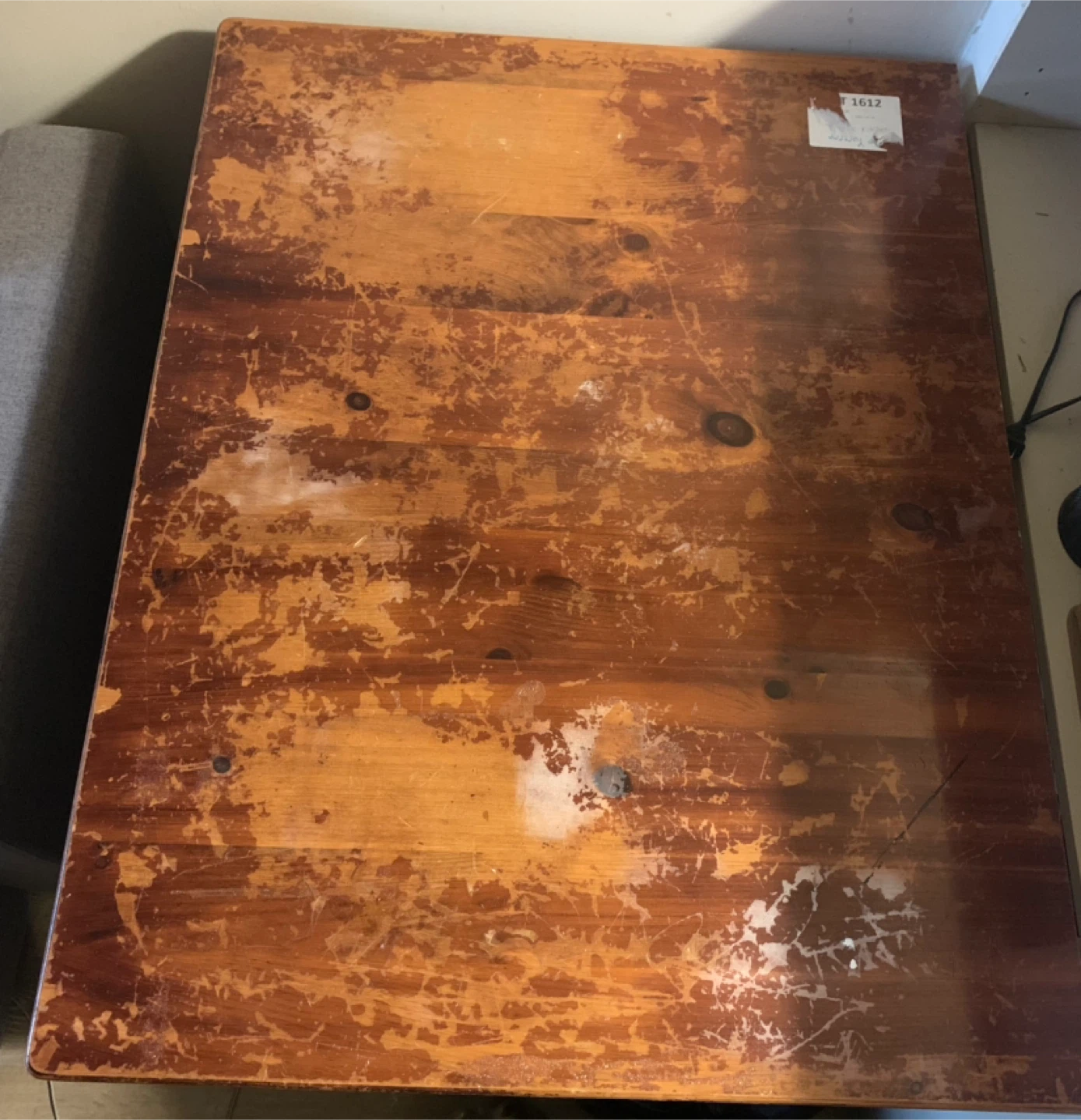 Wooden Table - 41 x 31 inches