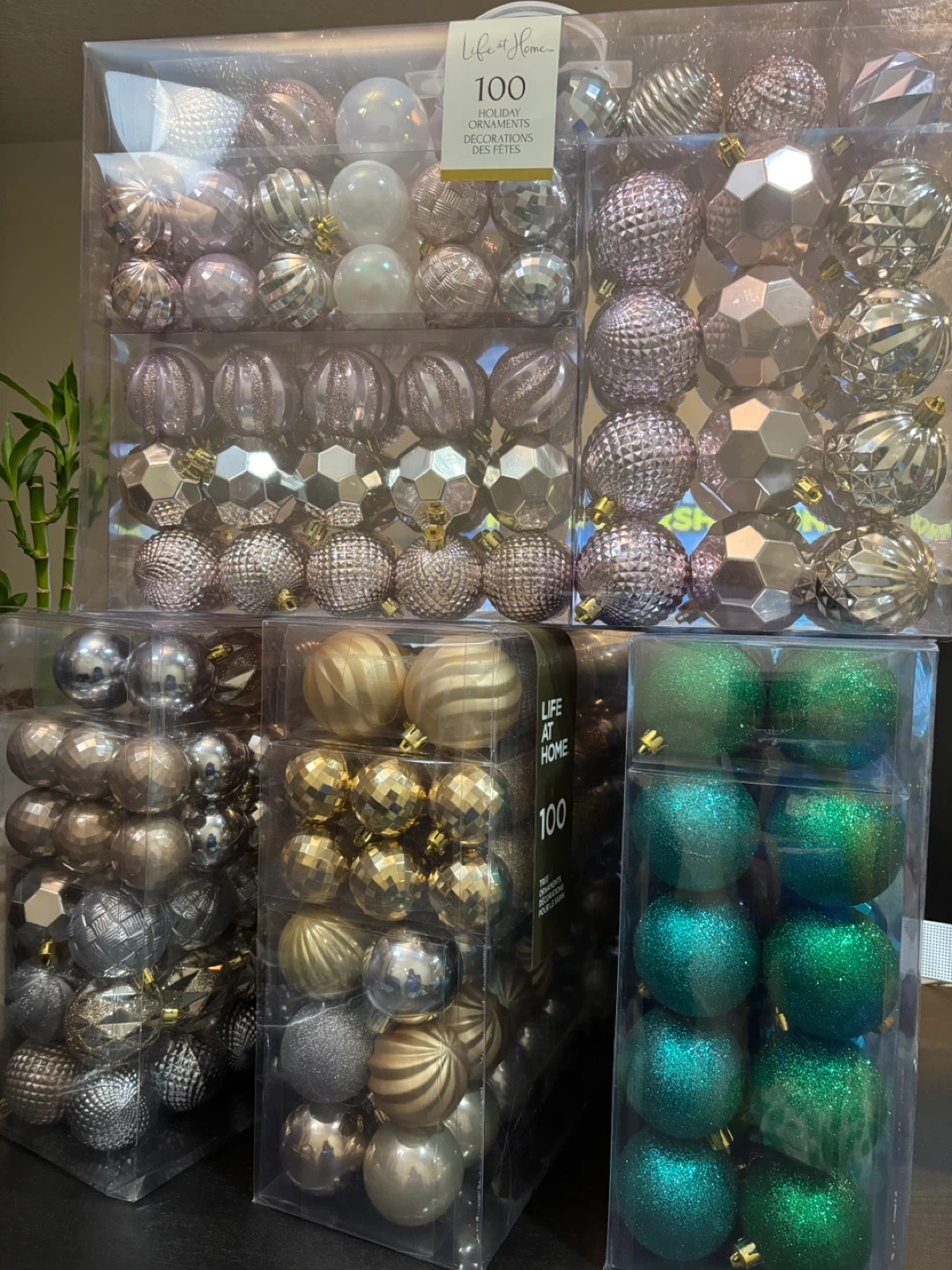 Life at Home 100 Holiday Ornaments