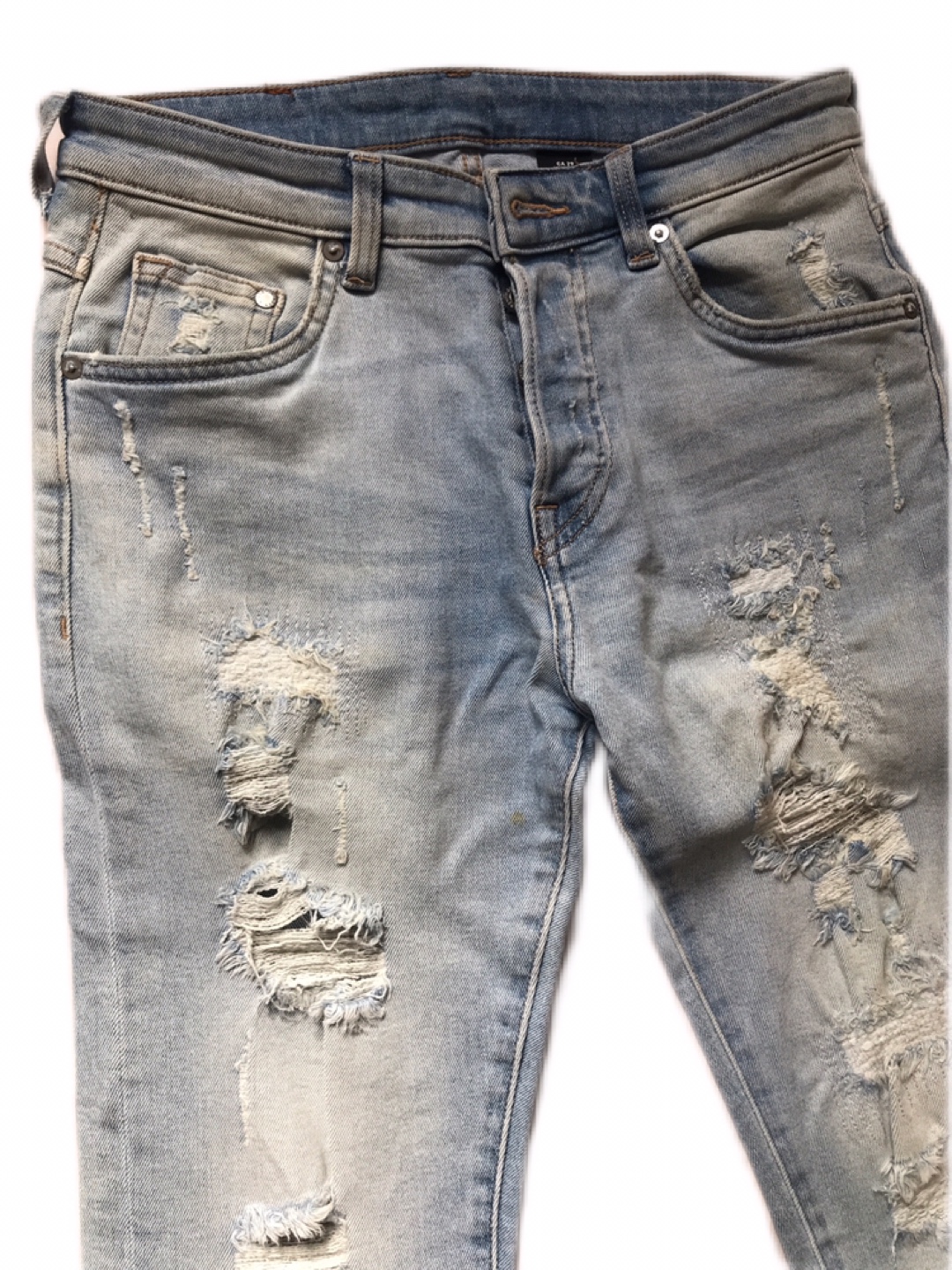 H&M Skinny Distressed Jeans - Size 29