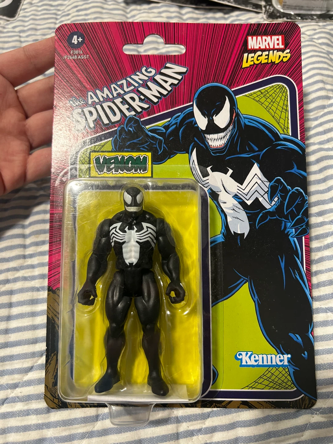 Marvel Legends Retro Venom Action Figure - BNIB