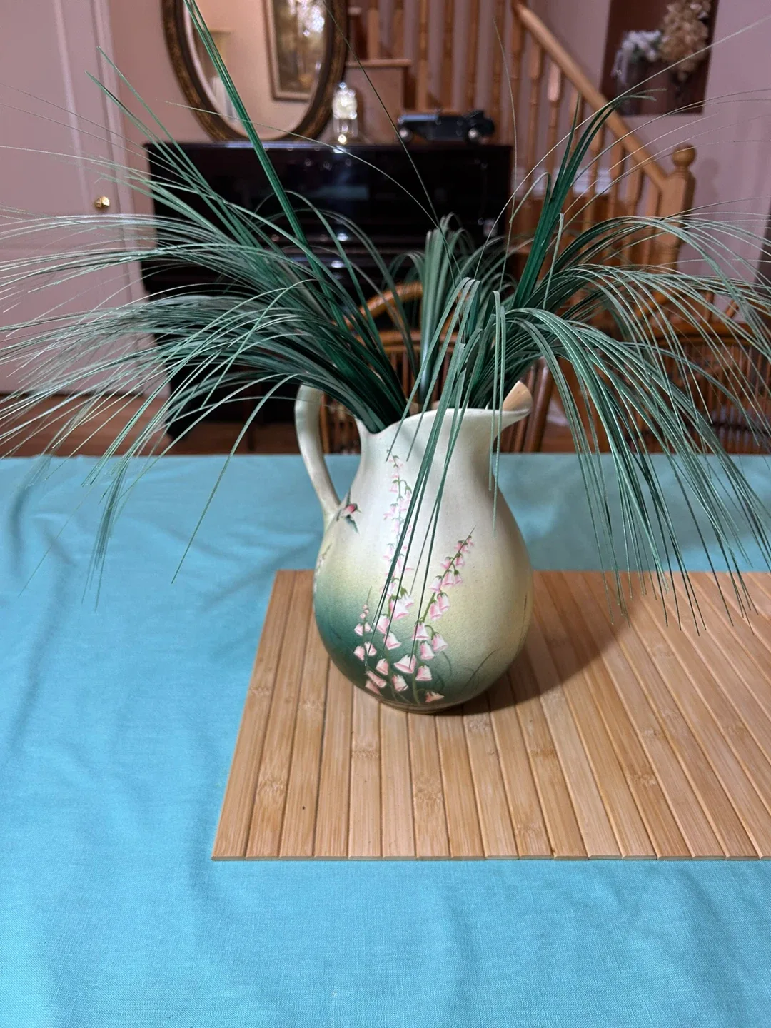 Decorative Pitcher with Artificial Grass image indicator(4)