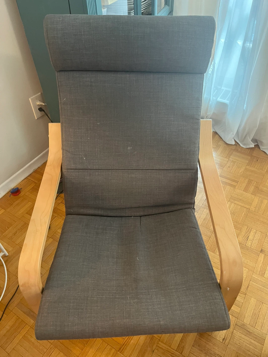 IKEA Poang Rocking Chair - Grey - photo 2