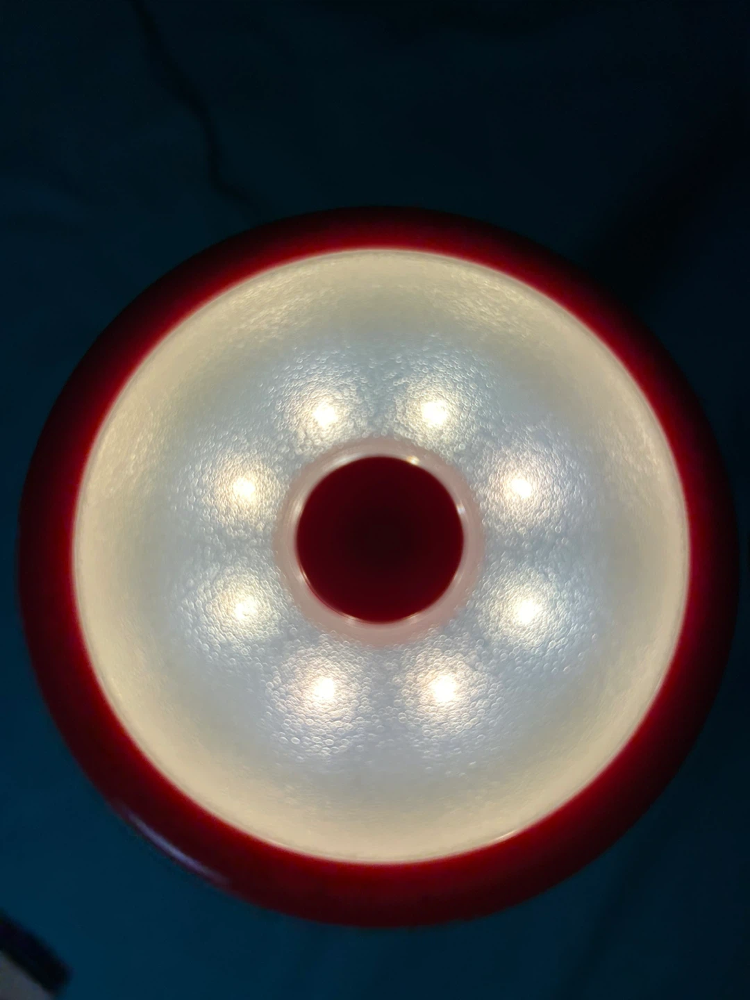 IKEA Red Table Lamp - photo 3