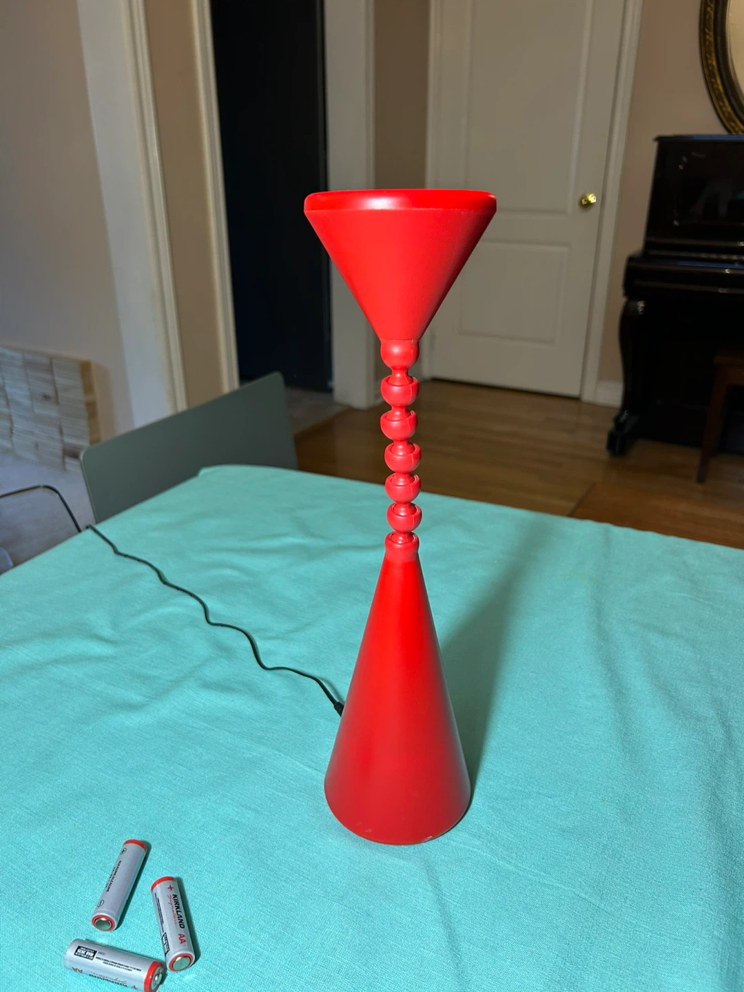 IKEA Red Table Lamp - photo 2