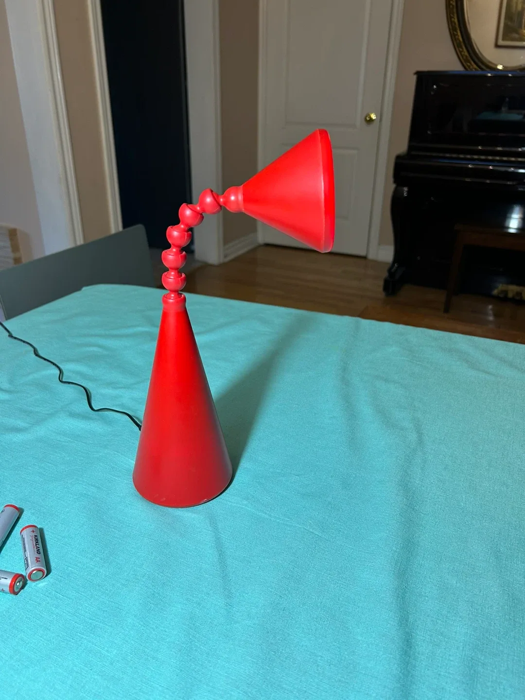 IKEA Red Table Lamp image indicator(4)