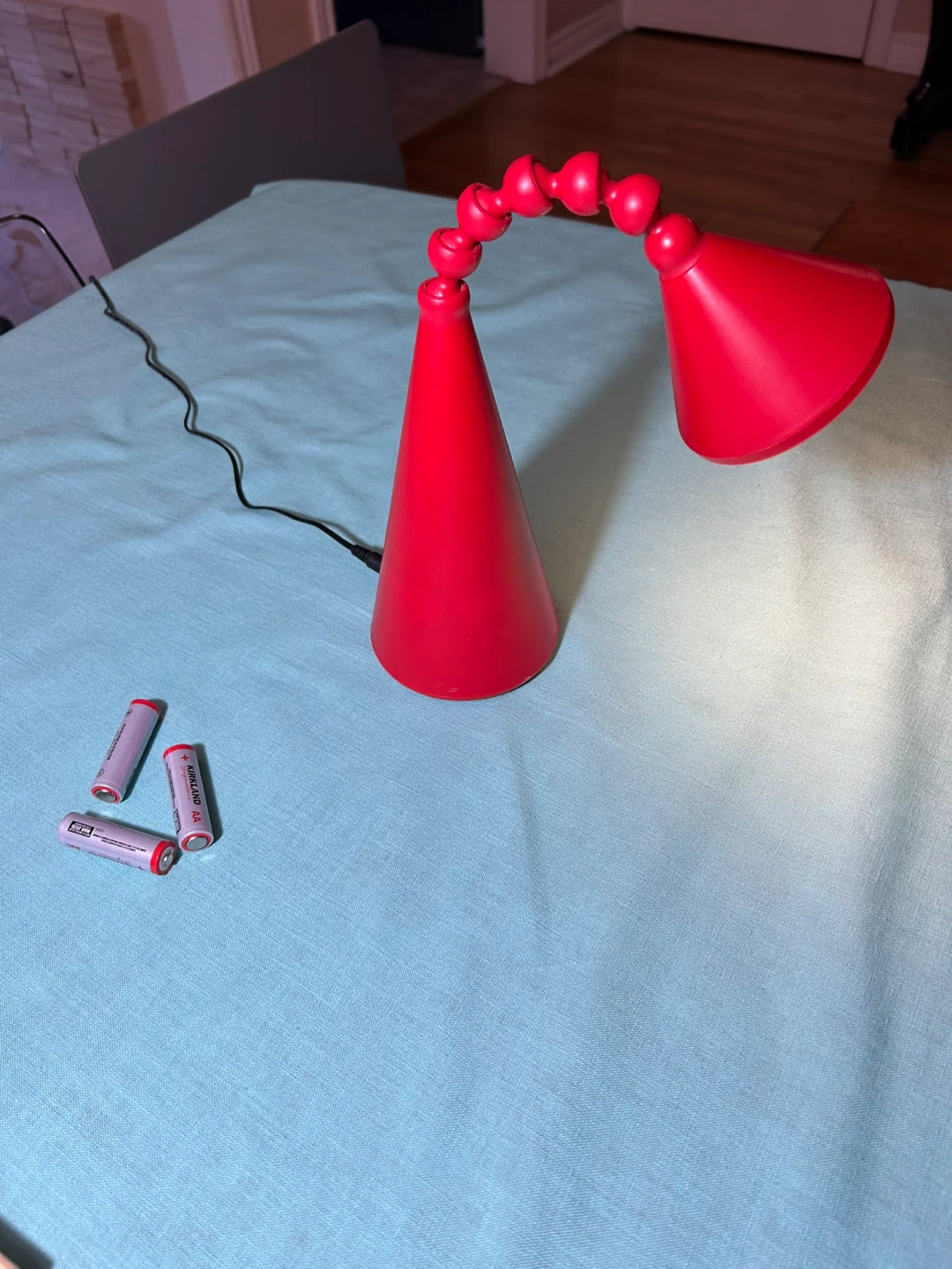 IKEA Red Table Lamp
