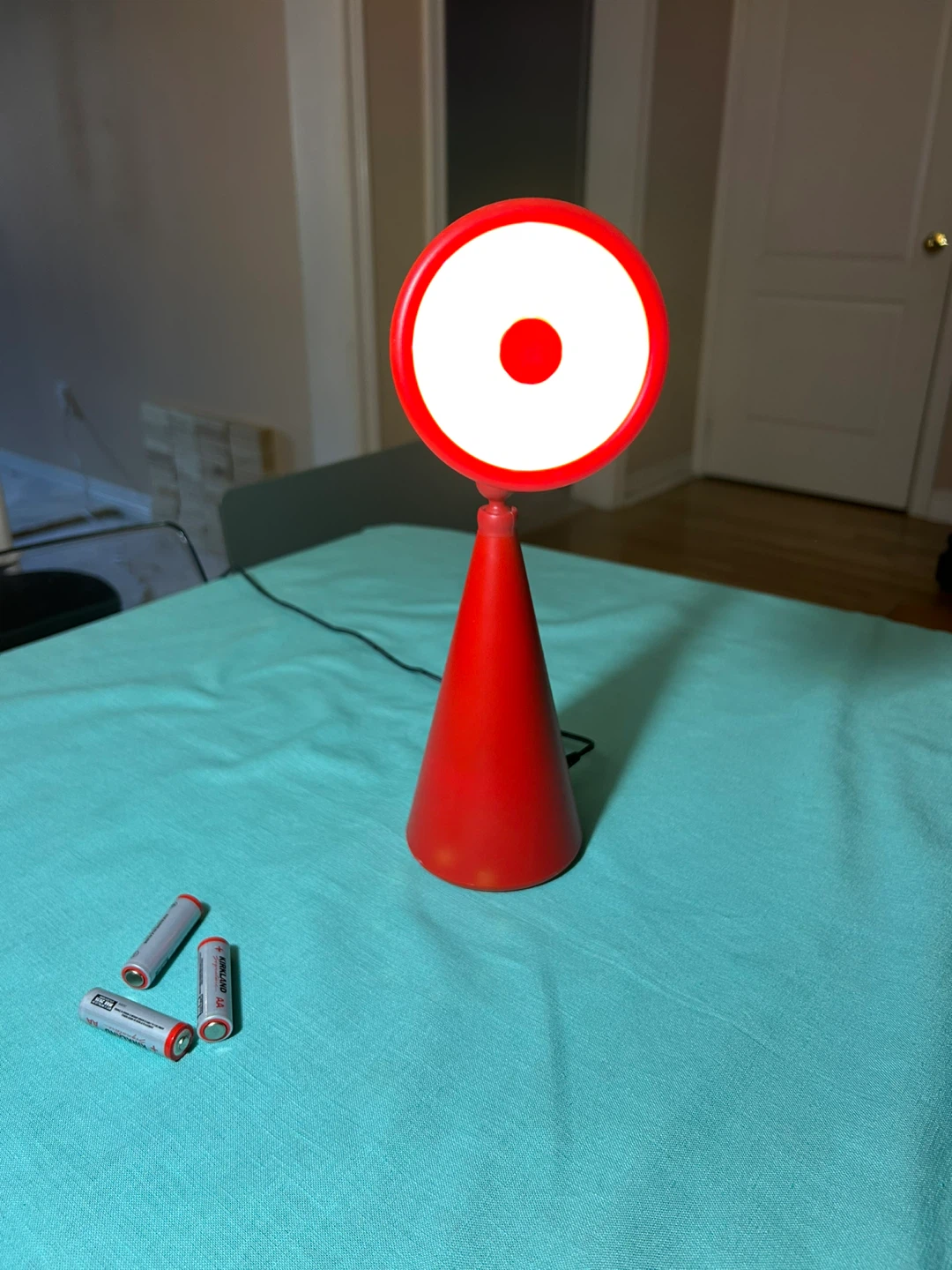 IKEA Red Table Lamp - photo 5