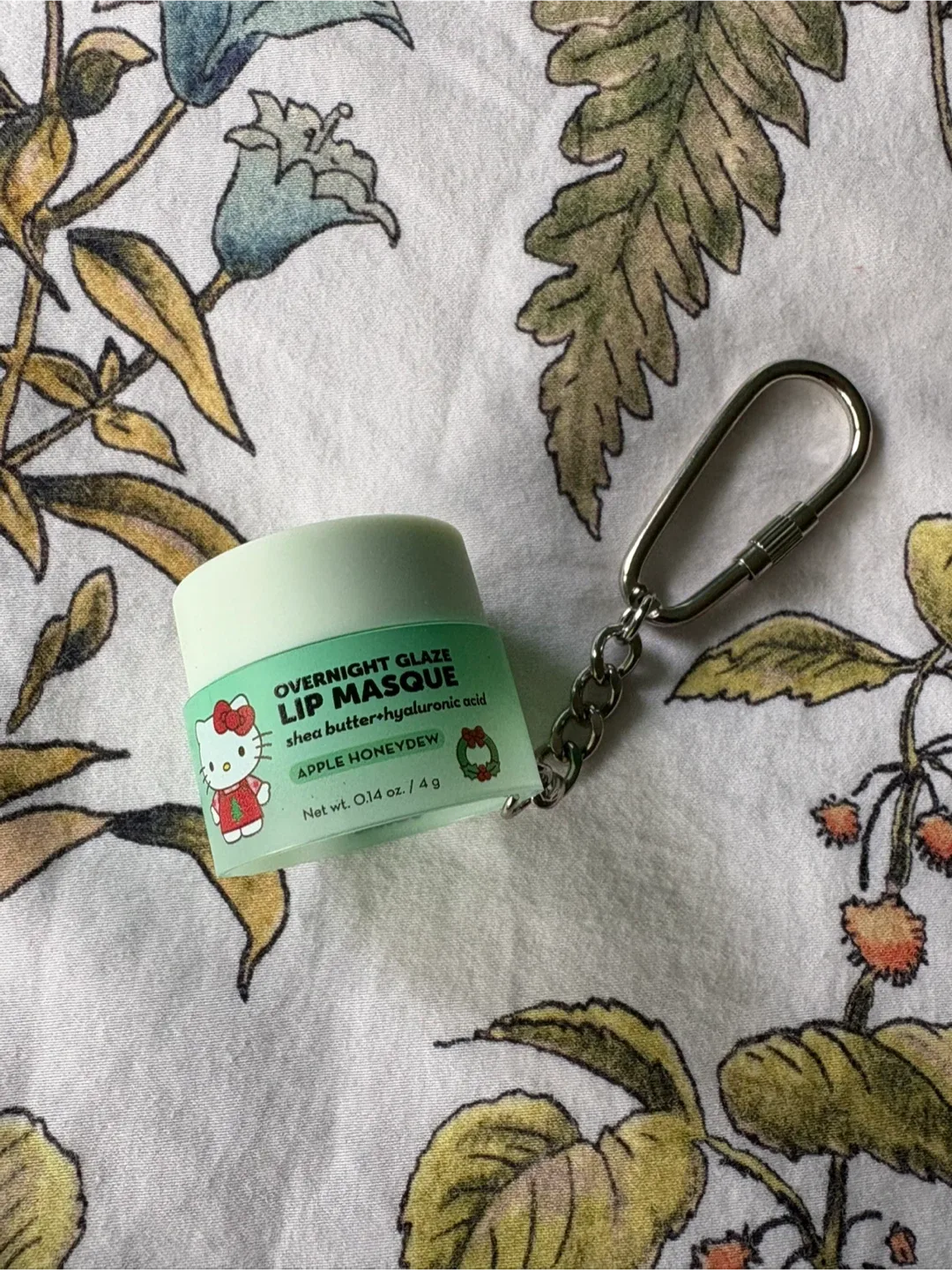 HELLO KITTY x CREME Overnight Glaze Lip Mask *handmade keychain image indicator(4)