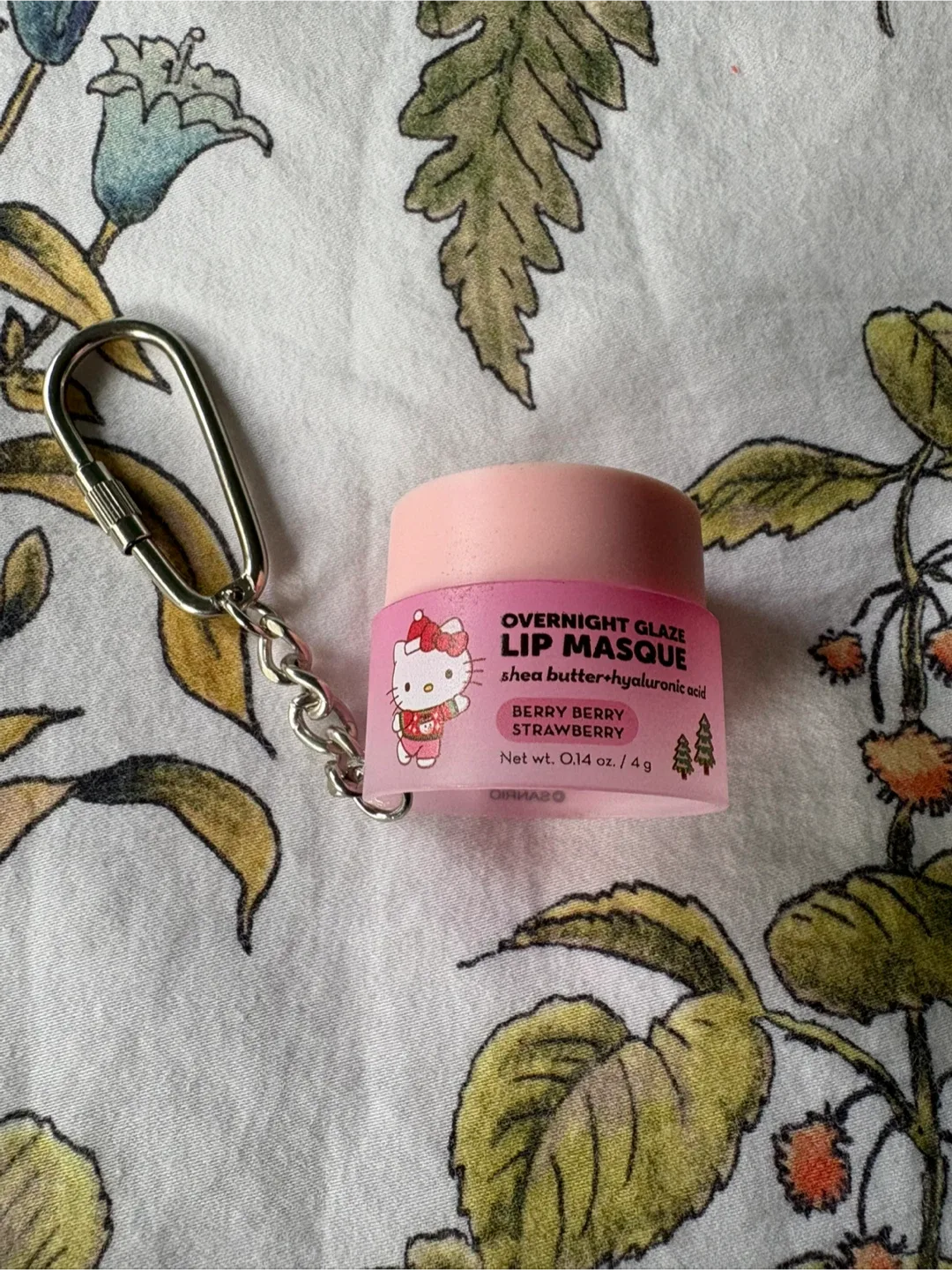 HELLO KITTY x CREME Overnight Glaze Lip Mask *handmade keychain image indicator(3)