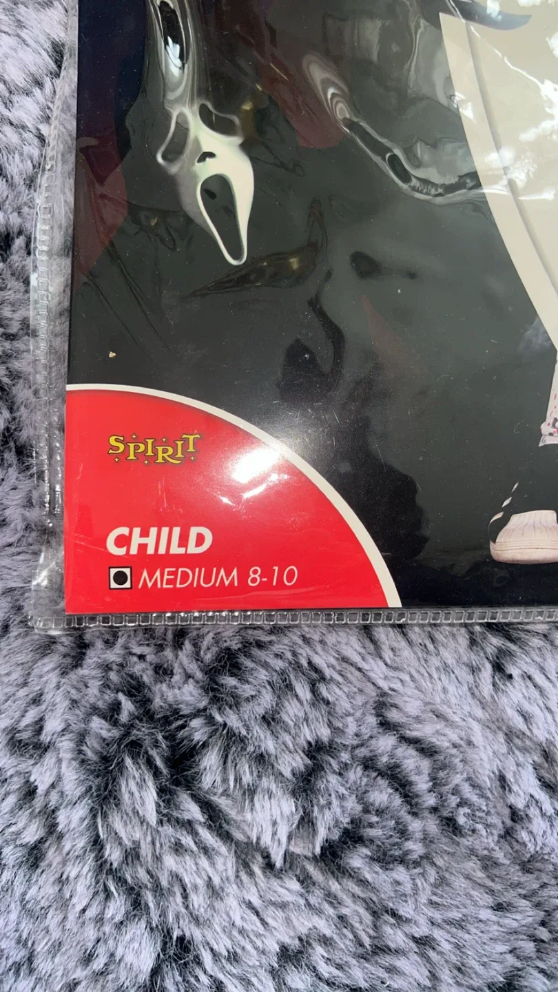 Ghost Face Dress - Child Medium (8-10) image indicator(2)