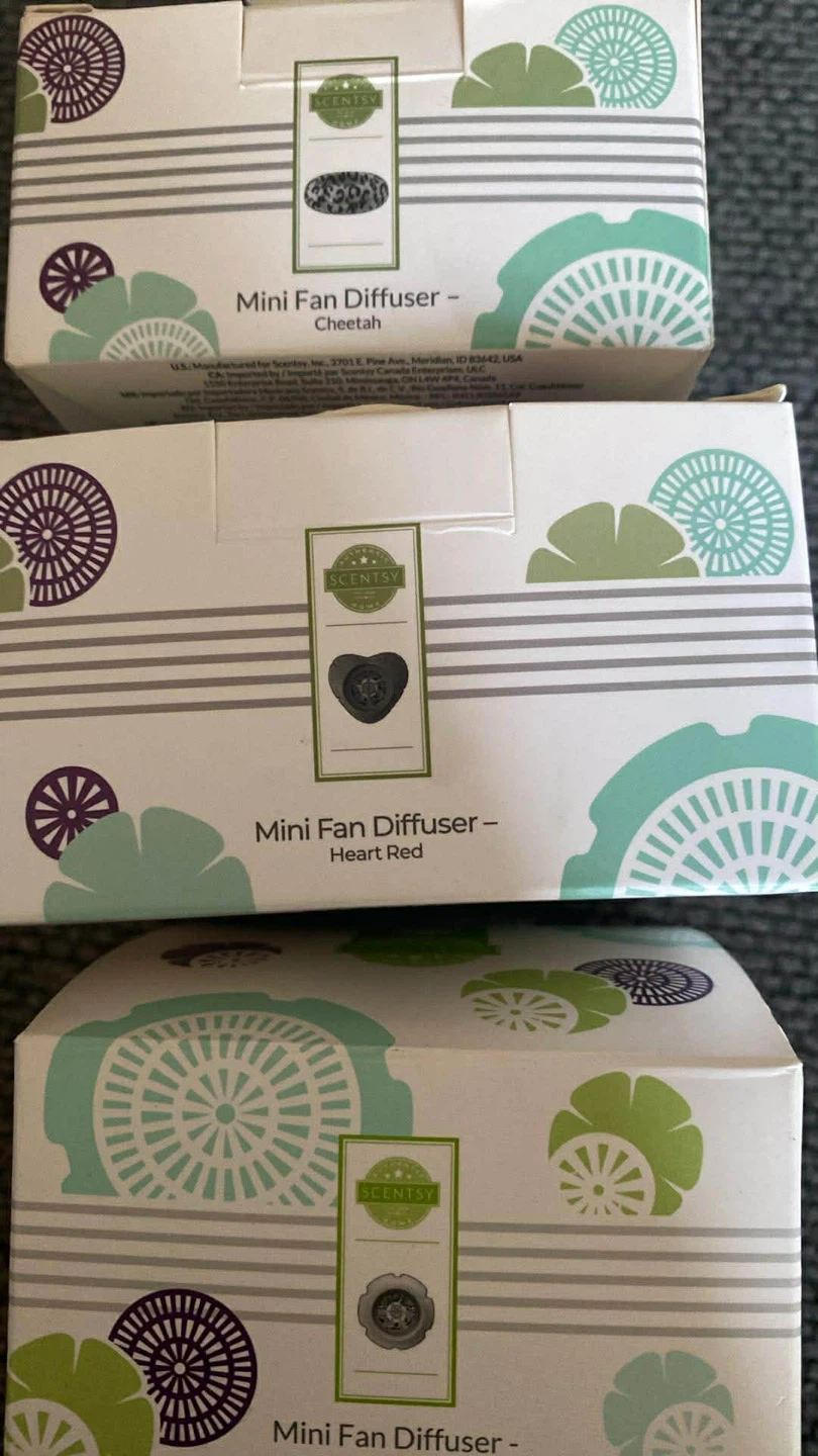 Scentsy Mini Fan Diffusers