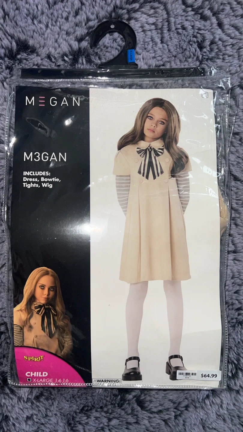 M3GAN Costume - Child XL (14-16) image indicator(3)