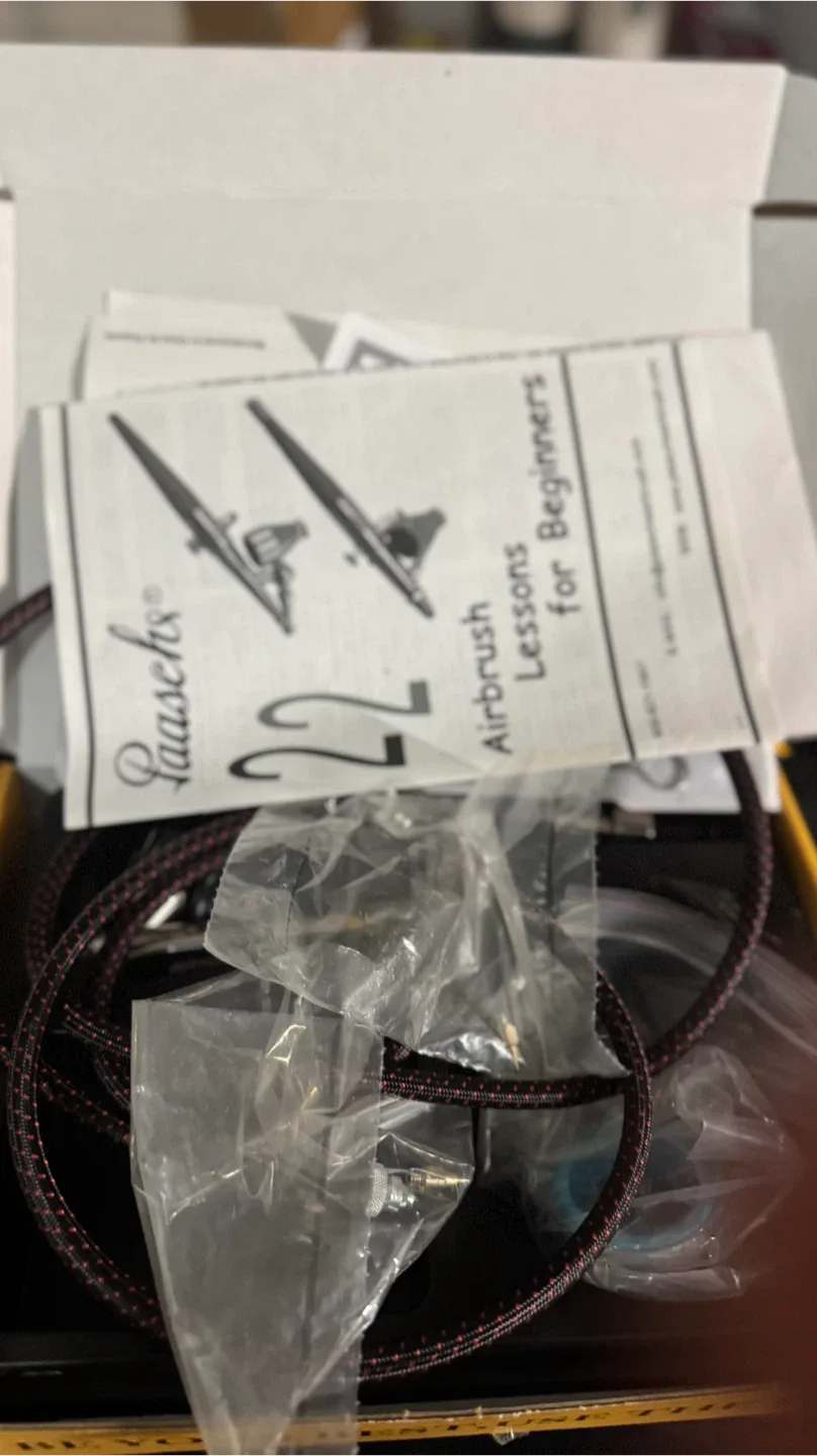 Paasche D3000R Air Compressor with Tank - New in Box! image indicator(10)