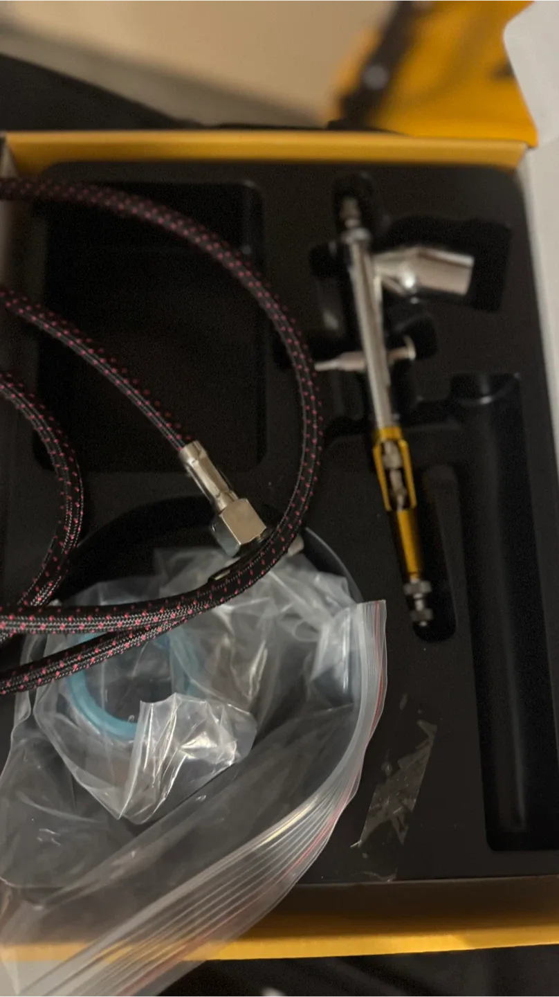 Paasche D3000R Air Compressor with Tank - New in Box! image indicator(9)